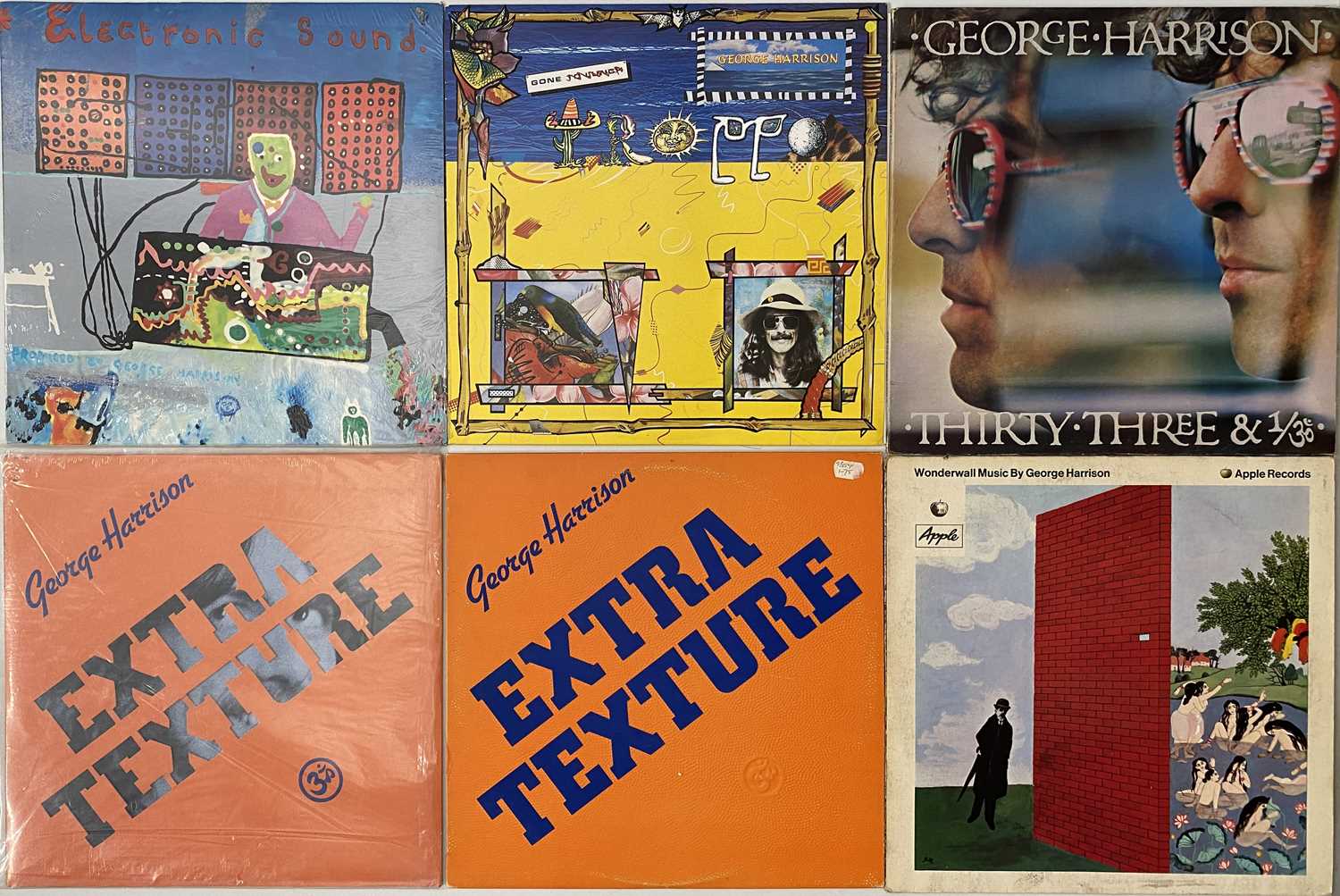 Lot 6 - GEORGE HARRISON - LP COLLECTION (INC BOX SETS)