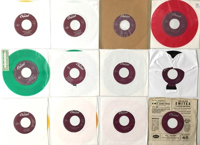 Lot 12 - THE BEATLES AND RELATED - US COLOURED VINYL JUKEBOX 7" COLLECTION