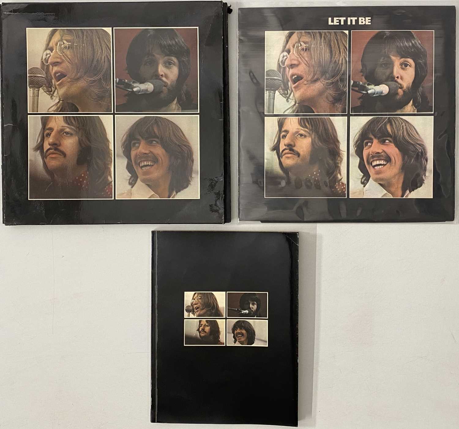 Lot 14 - THE BEATLES - LET IT BE BOX LP w/ BOOKLET (PXS 1)