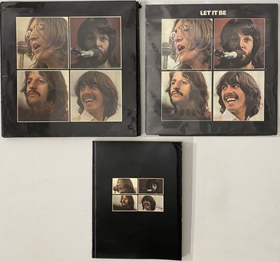 Lot 14 - THE BEATLES - LET IT BE BOX LP w/ BOOKLET (PXS 1)