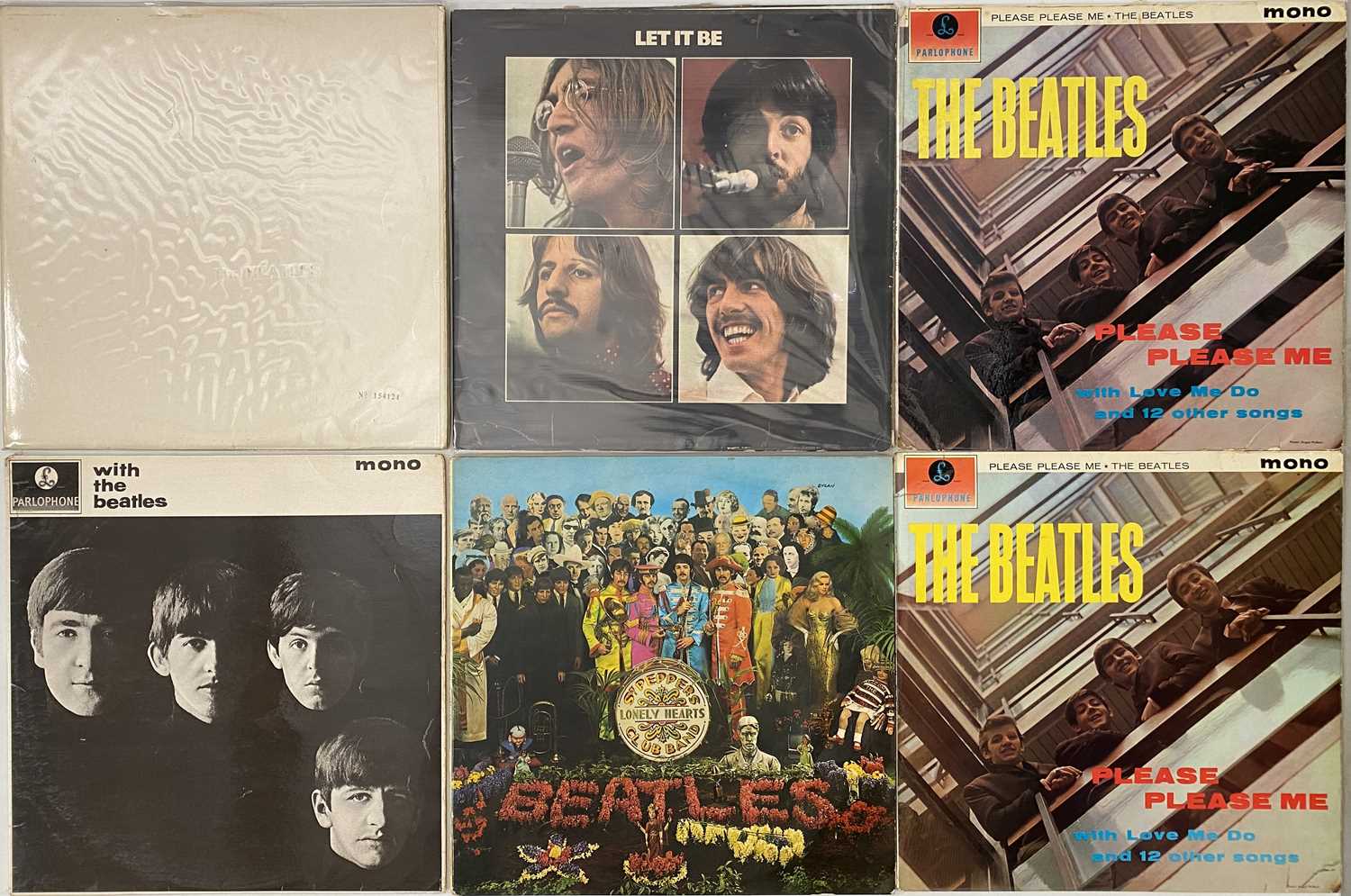 Lot 18 - THE BEATLES - LP COLLECTORS PACK