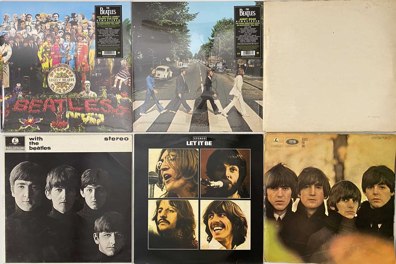 Lot 20 - THE BEATLES - STUDIO LP REISSUES