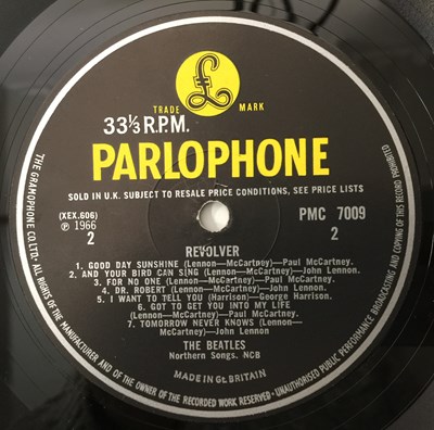 Lot 23 - THE BEATLES - REVOLVER LP (PMC 7009 - MONO FIRST PRESS - WITHDRAWN MIX)