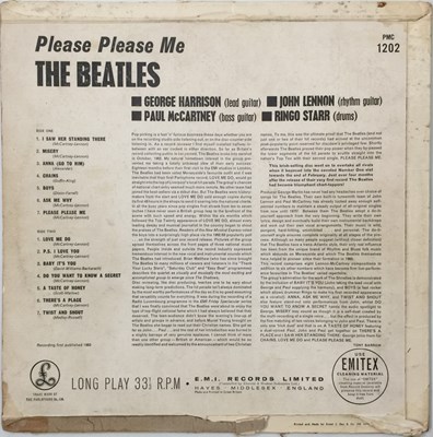 Lot 24 - THE BEATLES - PLEASE PLEASE ME LP (UK MONO 3RD PRESS - PMC 1202)
