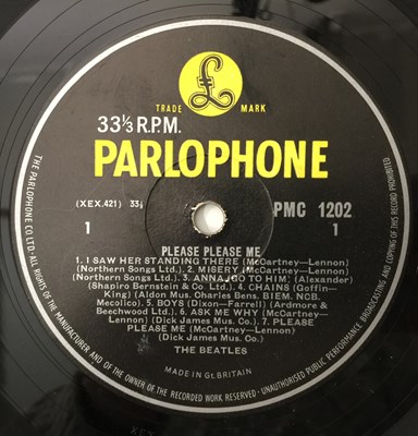 Lot 24 - THE BEATLES - PLEASE PLEASE ME LP (UK MONO 3RD PRESS - PMC 1202)