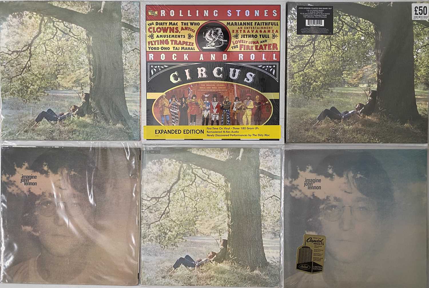 Lot 36 - JOHN LENNON AND RELATED - LP COLLECTION