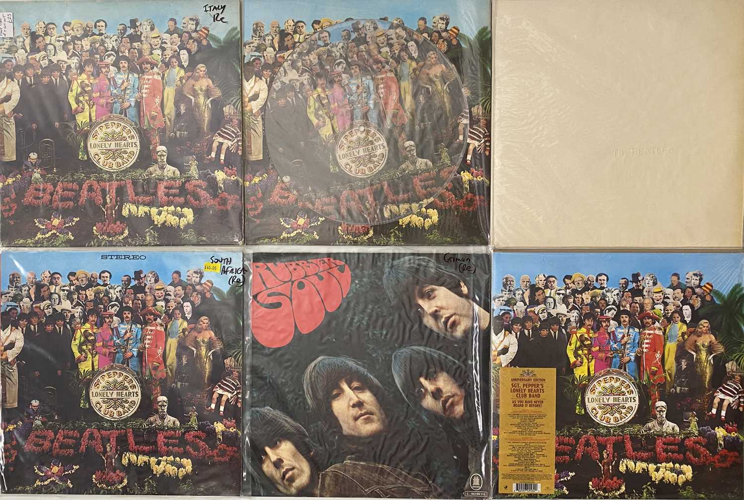 Lot 39 - THE BEATLES - REISSUES/ OVERSEAS LPs