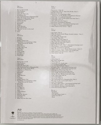 Lot 44 - THE BEATLES - WHITE ALBUM CD/ BLU-RAY BOX SET (NUMBERED ANNIVERSARY EDITION DELUXE - 0602567571957)