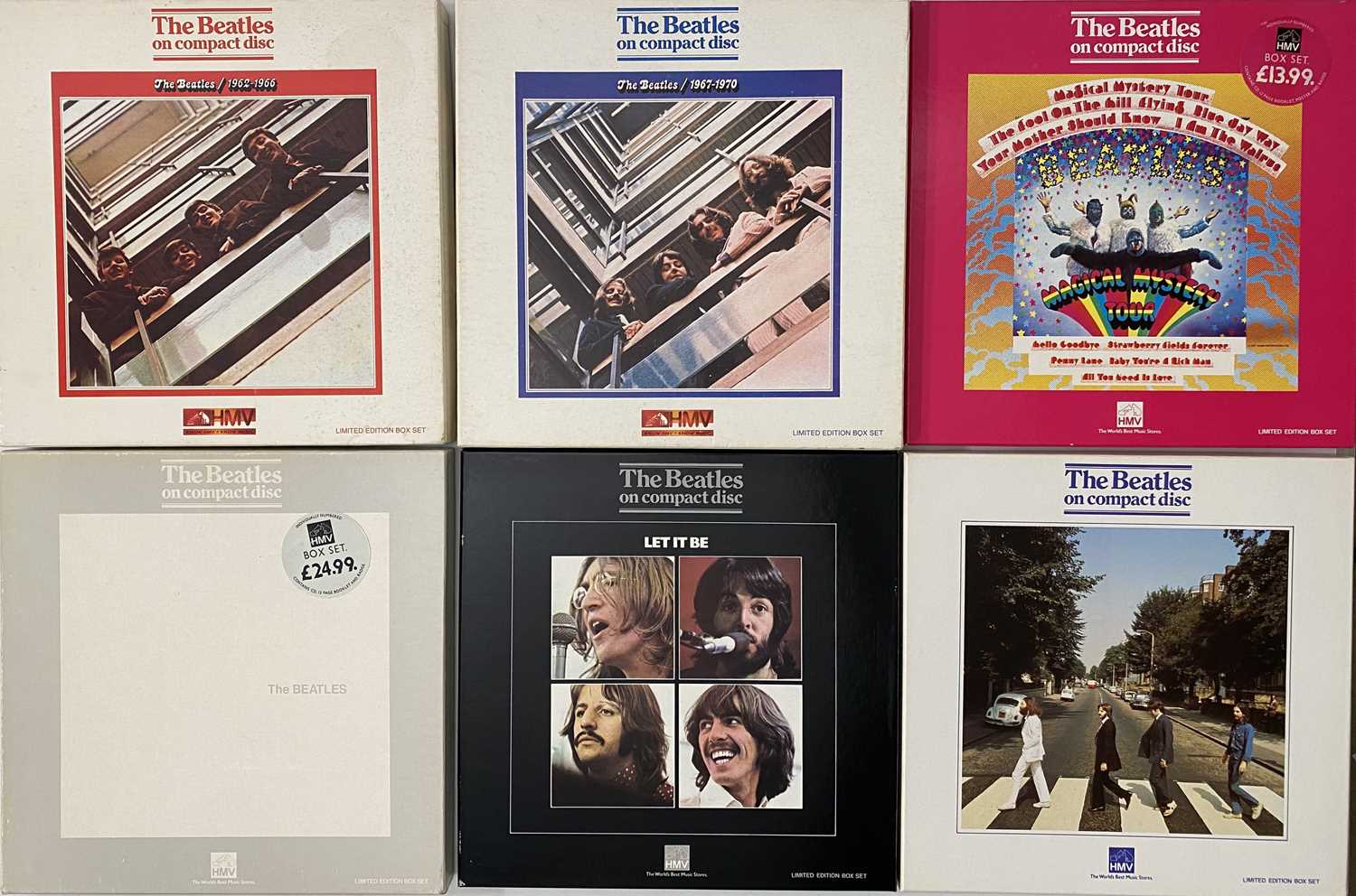 Lot 45 - THE BEATLES AND RELATED - CD BOX SETS