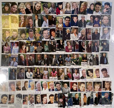 Lot 132 - SIGNED POSTCARDS - SOAP STARS