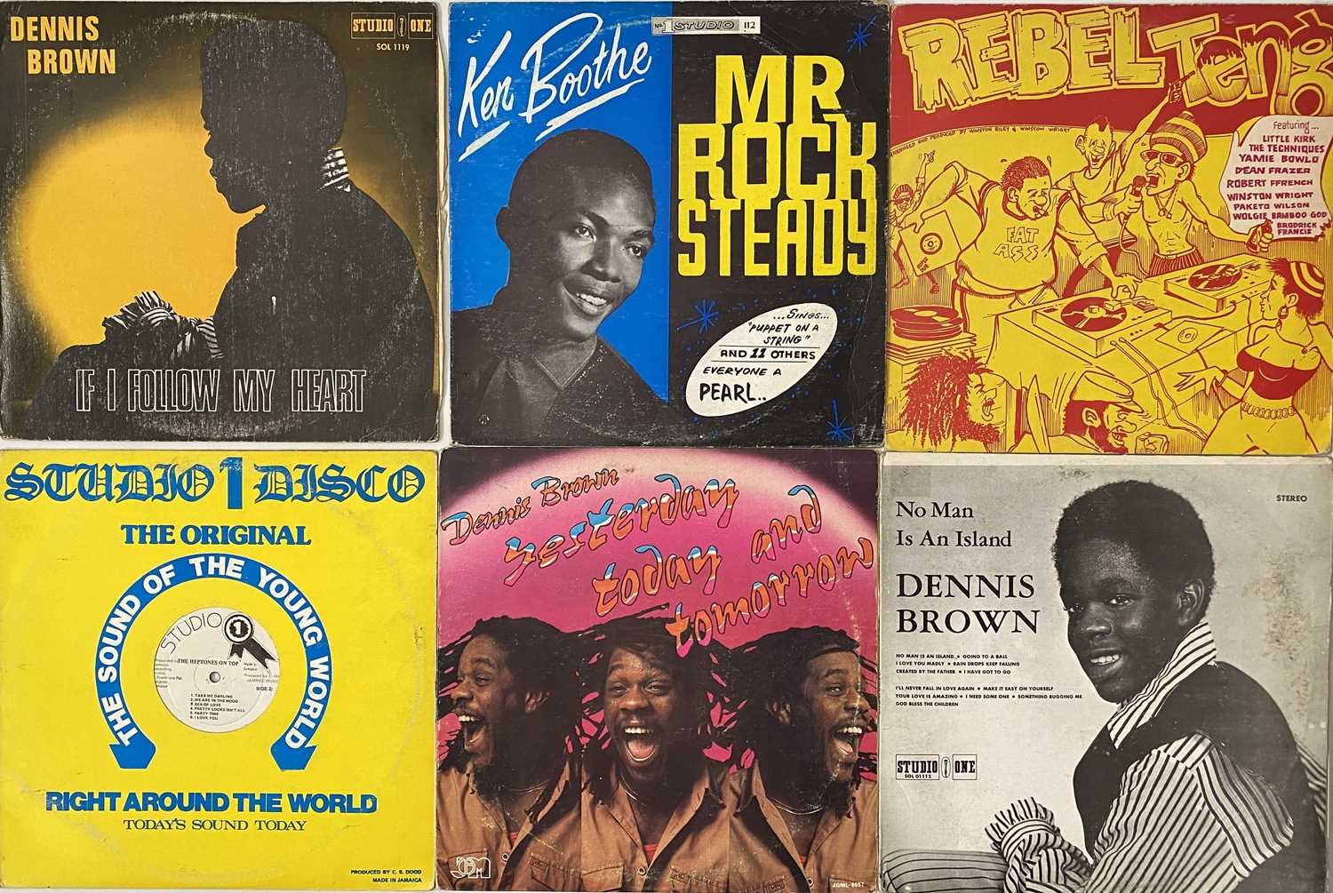 Lot 5 - REGGAE - LP PACK (INC BOB MARLEY BOX SET)
