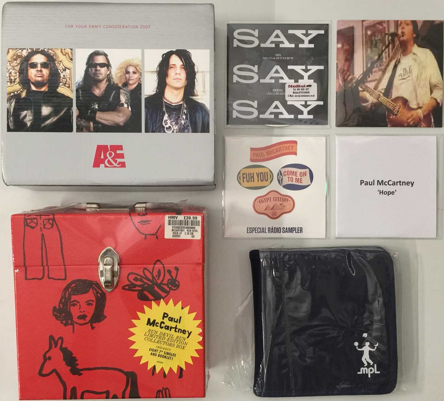 Lot 60 - PAUL MCCARTNEY AND RELATED - CD/ 7" PACK (INC PROMOS/ NEW & SEALED)