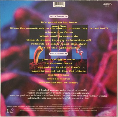 Lot 8 - DIGABLE PLANETS - REACHIN' (A NEW REFUTATION OF TIME AND SPACE) LP (EUROPEAN ORIGINAL - ELEKTRA - EKT 115)