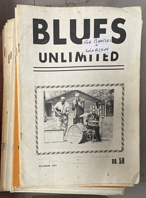 Lot 101 - COMPREHENSIVE COLLECTION OF BLUES / JAZZ MAGAZINES C 1967 - 2000S.