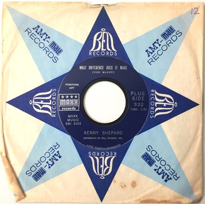 Lot 36 - KENNY SHEPARD - WHAT DIFFERENCE DOES IT MAKE/ TRY TO UNDERSTAND 7" (US STYRENE PROMO - MAXX RECORDS - 332)