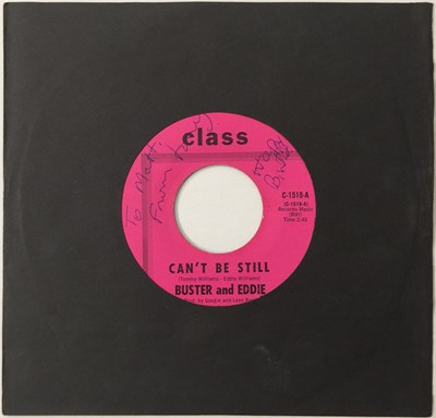 Lot 38 - BUSTER AND EDDIE - CAN'T BE STILL/ THERE I WAS 7" (US NORTHERN - CLASS - C-1518)