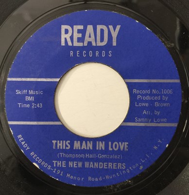 Lot 39 - THE NEW WANDERERS - THIS MAN IN LOVE/ ADAM AND EVE 7" (US NORTHERN - STYRENE - READY RECORDS - 1006)