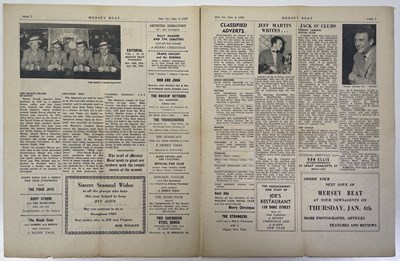 Lot 275 - ORIGINAL MERSEY BEAT NEWSPAPER - VOL 1 NUMBER 12 - BEATLES COVER.