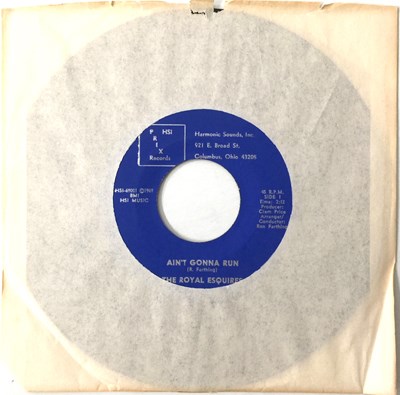 Lot 71 - THE ROYAL ESQUIRES - AIN'T GONNA RUN 7" (HSI-69001)