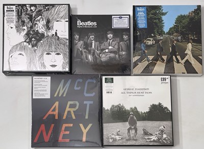 Lot 98 - THE BEATLES AND RELATED - LP/ CD BOX SETS (SOME NEW & SEALED)