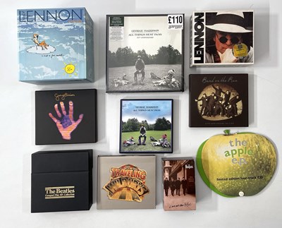 Lot 99 - THE BEATLES AND RELATED SOLO - CD BOX SETS/ CASSETTES