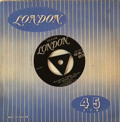 Lot 141 - CHUCK BERRY - NO MONEY DOWN/ DOWN BOUND TRAIN UK 7'' (45HL-U 8275)