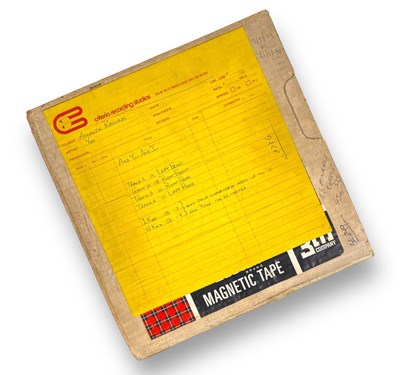 Lot 489 - YES - 'AND YOU AND I' STUDIO RECORDING TAPE.