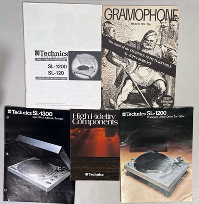 Lot 16 - TECHNICS SL-120 DIRECT DRIVE TURNTABLE.