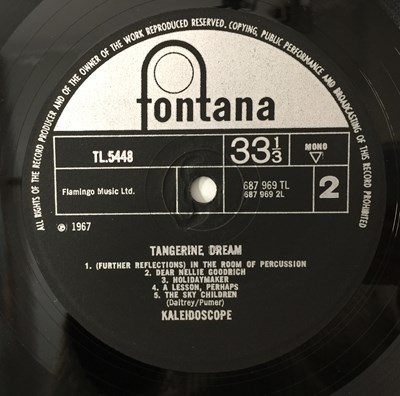 Lot 2 - KALEIDOSCOPE - TANGERINE DREAM LP (UK MONO ORIGINAL - FONATAN - TL.5448)