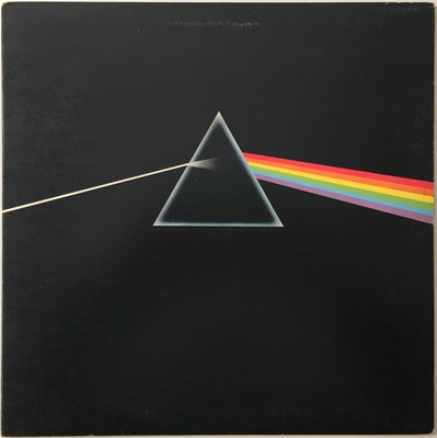 Lot 4 - PINK FLOYD - THE DARK SIDE OF THE MOON LP (UK COMPLETE SOLID TRIANGLE - SHVL 804)