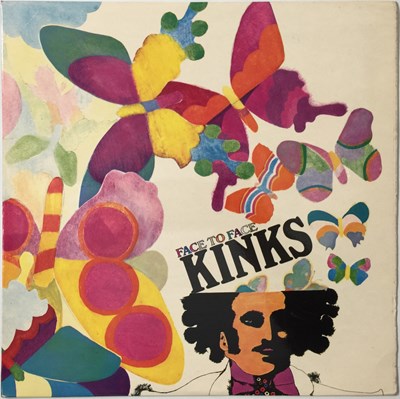 Lot 8 - THE KINKS - FACE TO FACE LP (UK MONO ORIGINAL - PYE - NPL.18149)
