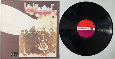 Lot 10 - LED ZEPPELIN - II LP (PLUM/ RED - WRECK MISPRINT - ATLANTIC 588198)