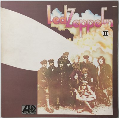 Lot 10 - LED ZEPPELIN - II LP (PLUM/ RED - WRECK MISPRINT - ATLANTIC 588198)