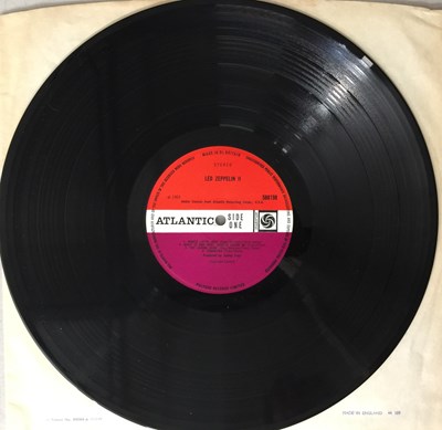 Lot 10 - LED ZEPPELIN - II LP (PLUM/ RED - WRECK MISPRINT - ATLANTIC 588198)