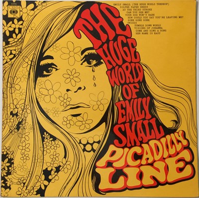 Lot 13 - THE PICADILLY LINE - THE HUGE WORLD OF EMILY SMALL LP (UK PSYCH - CBS BPG 63129)