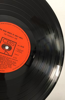 Lot 13 - THE PICADILLY LINE - THE HUGE WORLD OF EMILY SMALL LP (UK PSYCH - CBS BPG 63129)