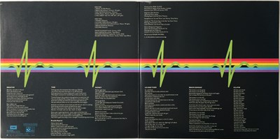 Lot 16 - PINK FLOYD - THE DARK SIDE OF THE MOON LP (UK COMPLETE SOLID TRIANGLE - SHVL 804)