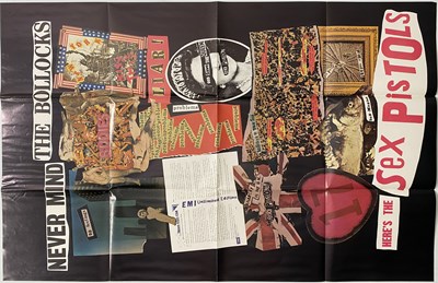 Lot 17 - SEX PISTOLS - NEVER MIND THE BOLLOCKS LP (COMPLETE ORIGINAL COPY WITH POSTER AND 7" - 'SPOTS 001')