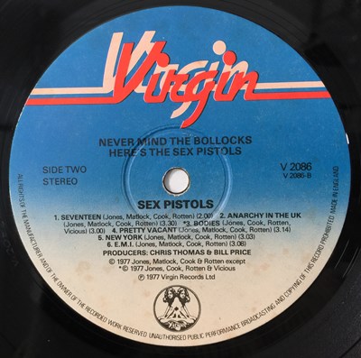 Lot 17 - SEX PISTOLS - NEVER MIND THE BOLLOCKS LP (COMPLETE ORIGINAL COPY WITH POSTER AND 7" - 'SPOTS 001')