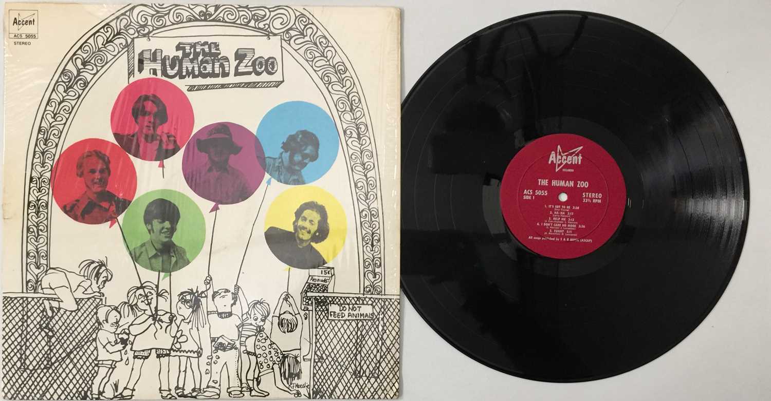 Lot 18 - THE HUMAN ZOO - S/T LP (US STEREO ORIGINAL - ACCENT - ACS 5055)