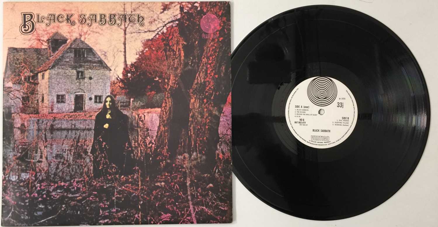 Lot 20 - BLACK SABBATH - S/T LP (UK 1ST PRESS - VERTIGO SWIRL - PHILIPS - VO6)