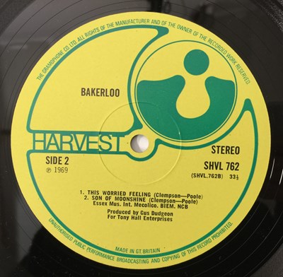 Lot 23 - BAKERLOO - S/T LP (UK OG - HARVEST - SHVL 762)