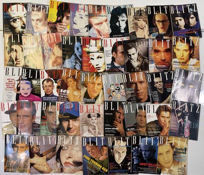 Lot 81 - BLITZ MAGAZINE - 42 ISSUES.