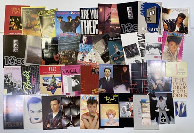 Lot 110 - 1980S POP / ALT CONCERT PROGRAMMES AND TICKET STUBS.