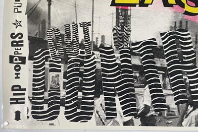 Lot 36 - THE CLASH - ORIGINAL 1984 'OUT OF CONTROL' POSTER.