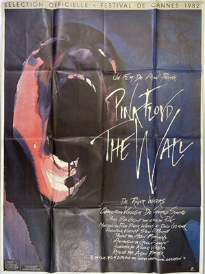 Lot 361 - PINK FLOYD - ORIGINAL 1982 CANNES 'THE WALL' BILLBOARD SIZE POSTER.