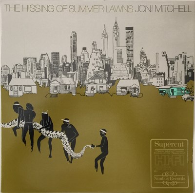 Lot 736 - JONI MITCHELL - THE HISSING OF SUMMER LAWNS LP (K53018 - NIMBUS PRESSING)