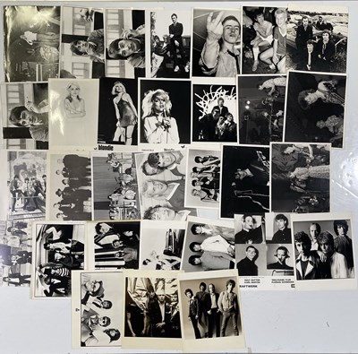 Lot 146 - PUNK/NEW WAVE ARTISTS - ORIGINAL PRESS AND PROMO PHOTOGRAPHS.