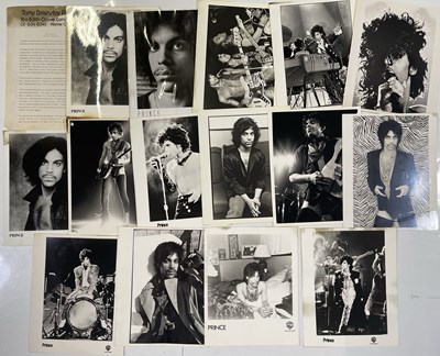 Lot 150 - PRINCE - ORIGINAL PRESS AND PROMO PHOTOS INC PRESS RELEASE.