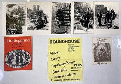 Lot 155 - GENESIS - ORIGINAL PRESS PHOTOS WITH MEMORABILIA.